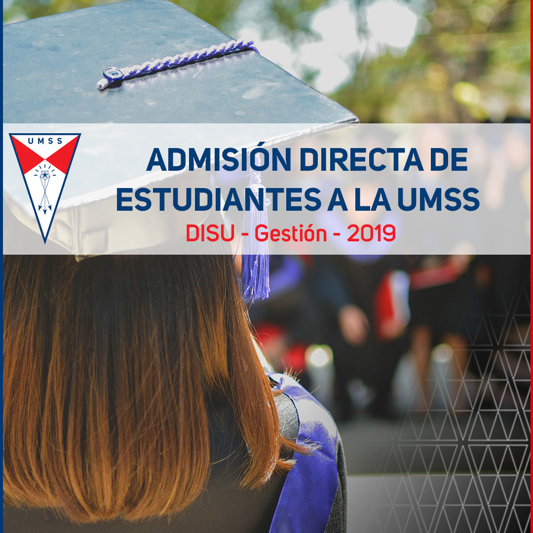 Convocatoria Admisión Directa 2019