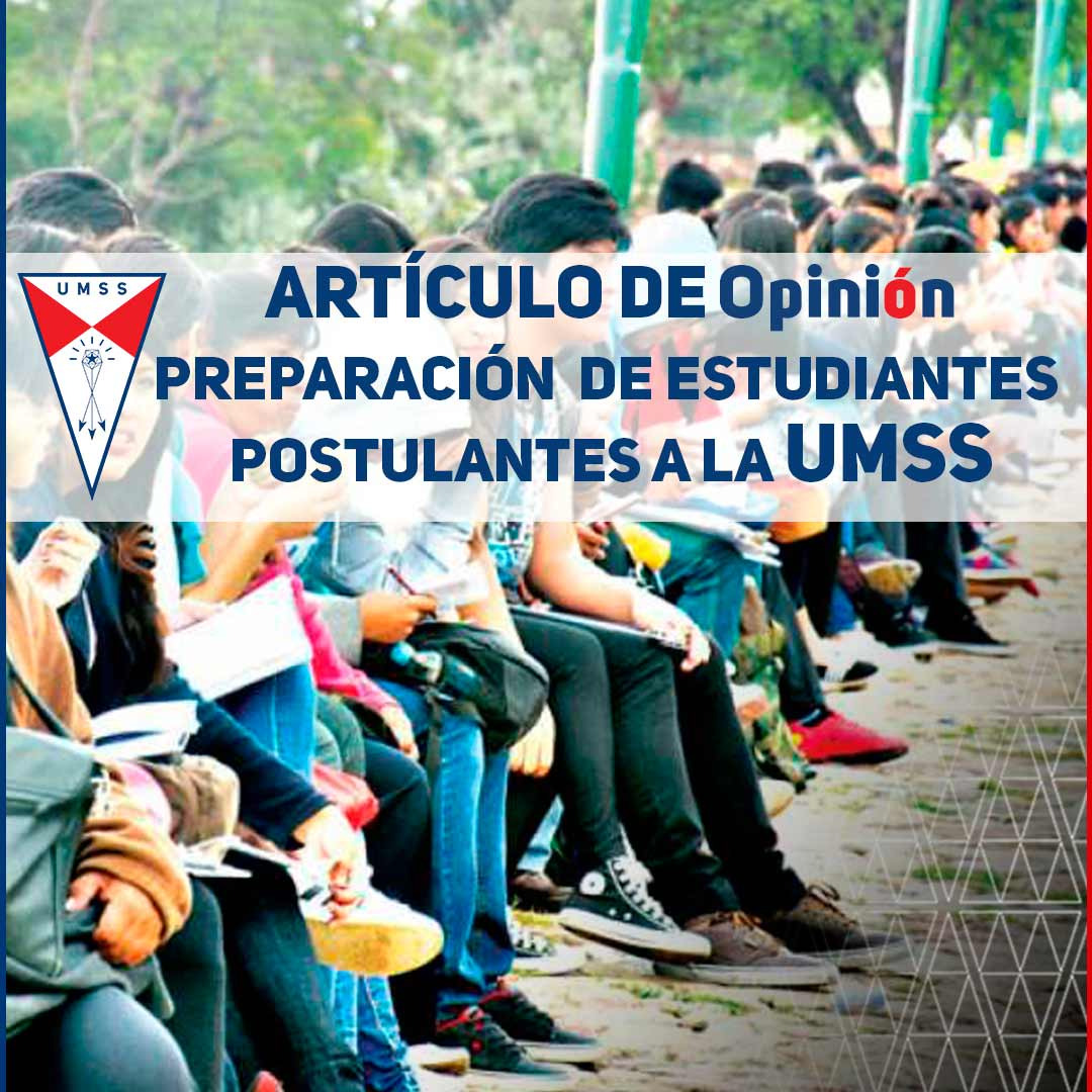 Articulo del diario OPINIÓN sobre preparación de bachilleres postulantes a UMSS