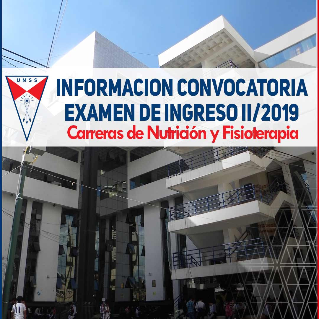Anulan Admisión Nutrición y Fisioterapia 2-2019